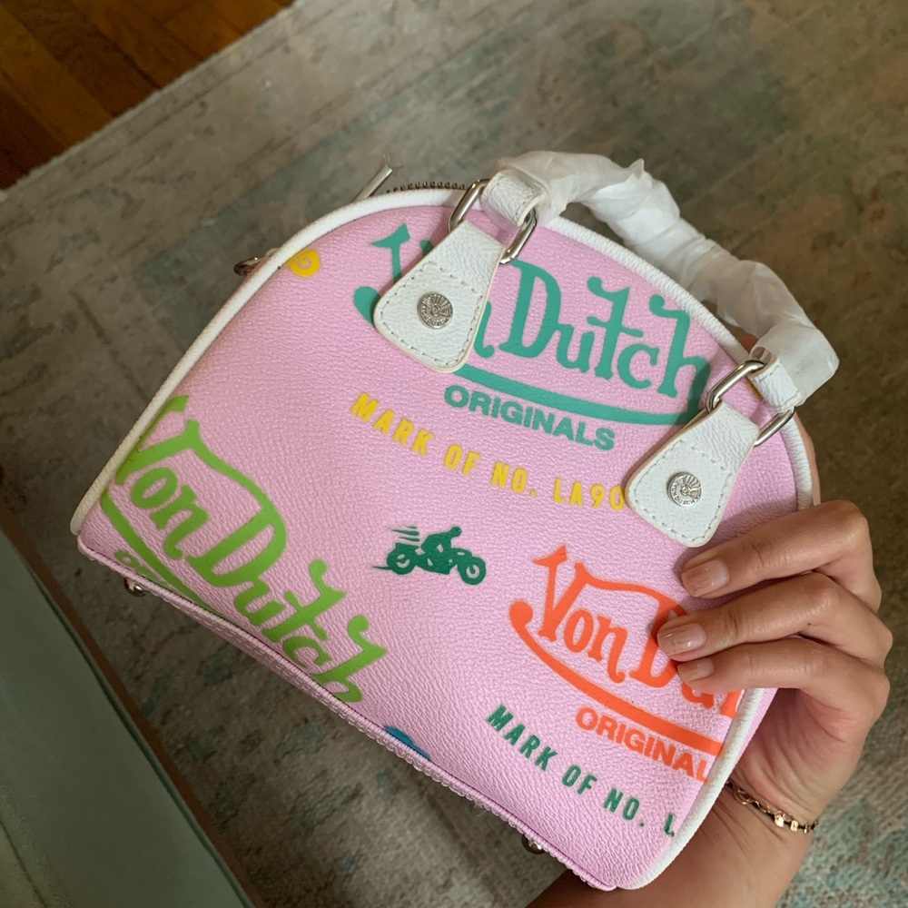 Von Dutch All-Over-Print Bowling Bag